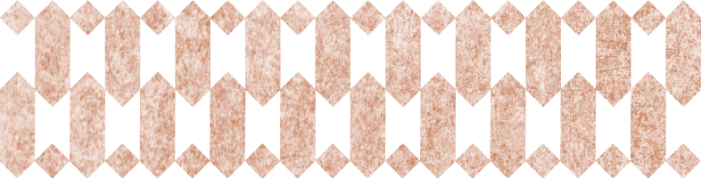 A pattern of textured, rust-colored arrows arranged in horizontal rows, each arrow pointing alternately up and down on a light background—perfect for adding modern style to Ann Arbor student apartments.