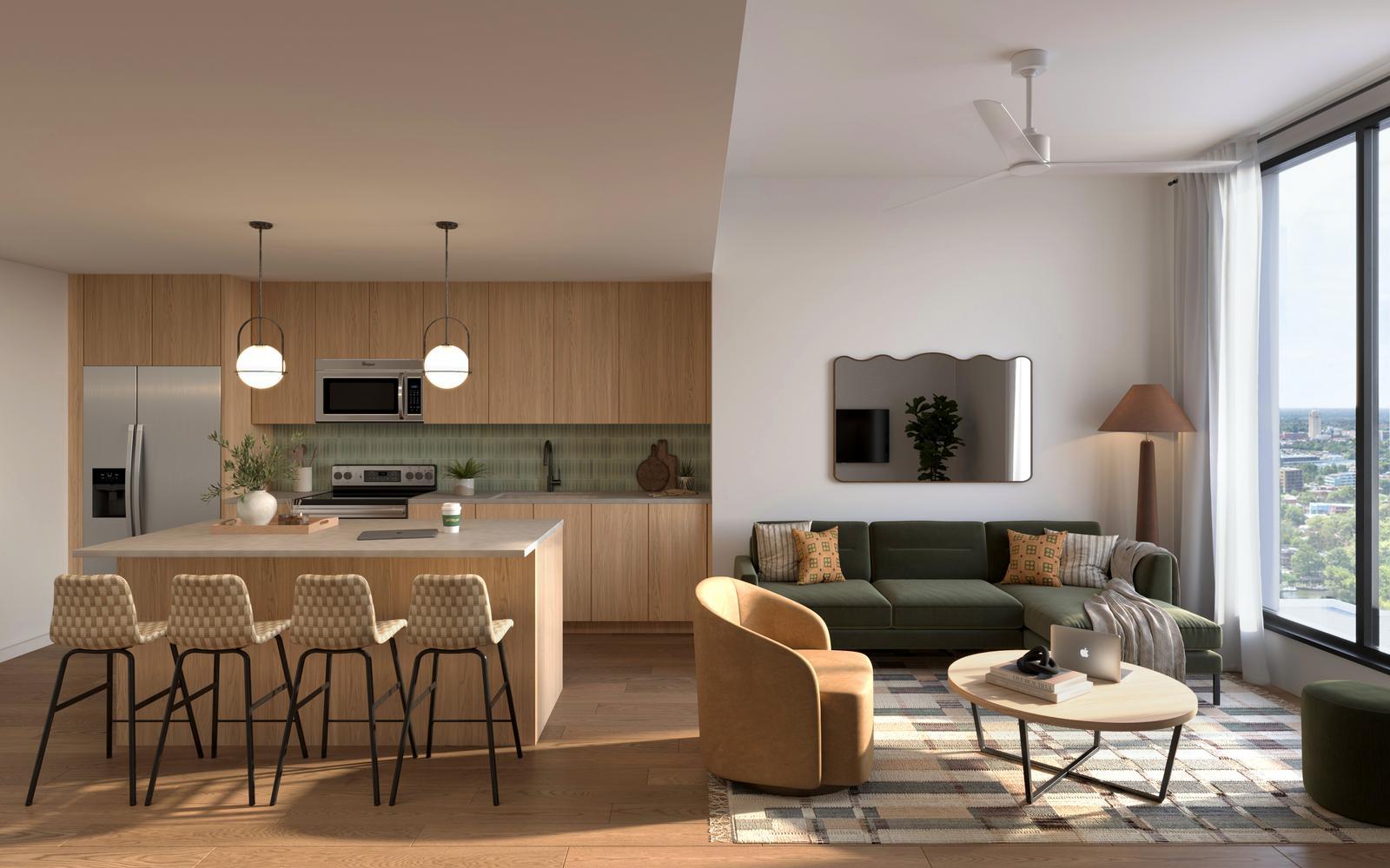 Rambler Ann Arbor rendering unit