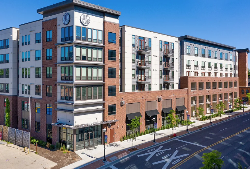 The Yard at Ann Arbor is a student housing complex in downtown Michigan near the University of Michigan.