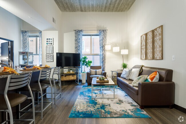 Sterling Arbor BLU furnished student apartment in Ann Arbor near the University of Michigan.