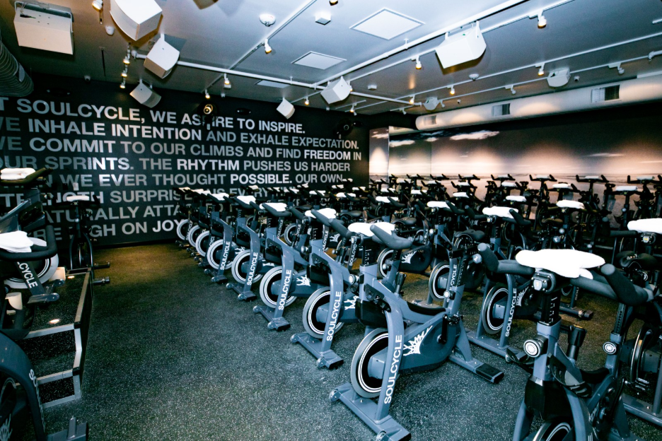 Ann Arbor SoulCycle studio. 