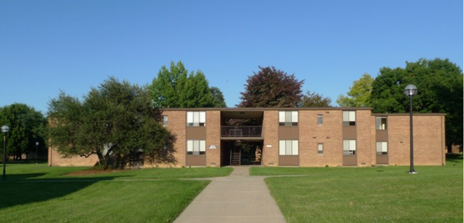 Northwood Apartments at the University of Michigan, located on North Campus in Ann Arbor. 