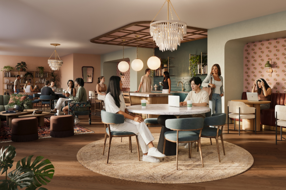 Daydreamer study spaces located inside Rambler Ann Arbor provide convenience for University of Michigan students. 