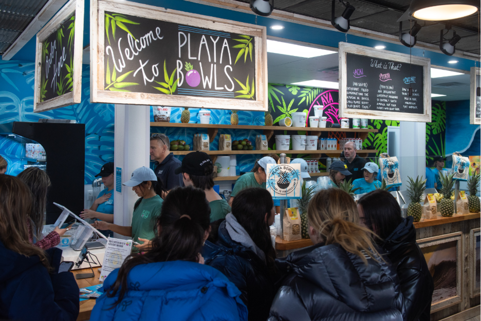 Playa Bowls in Ann Arbor. 