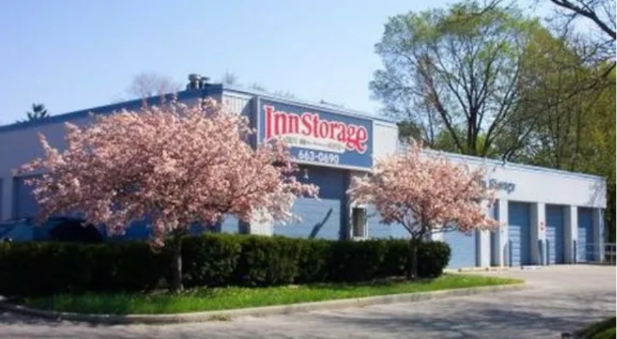 Exterior of Inn Storage in Ann Arbor. 