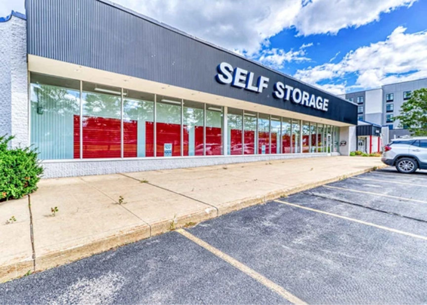 Exterior of Devon Self Storage in Ann Arbor.  