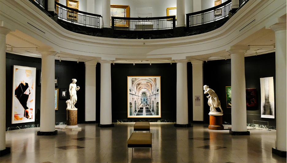 The University of Michigan Museum of Art located directly on Central Campus in Ann Arbor.